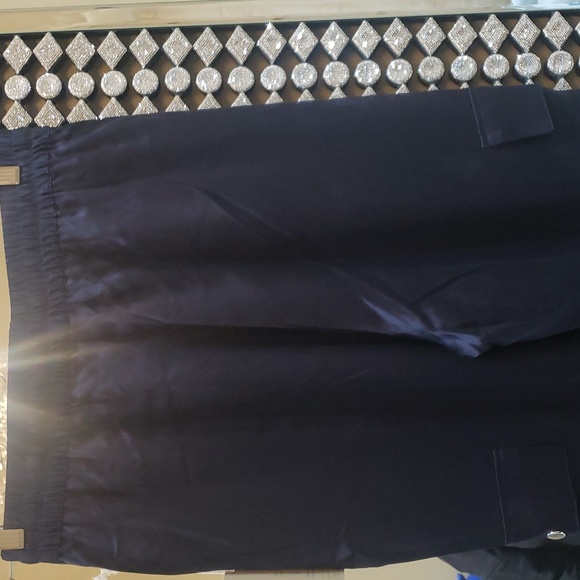 Nwt Joie silk navy blue pants - Picture 6 of 12